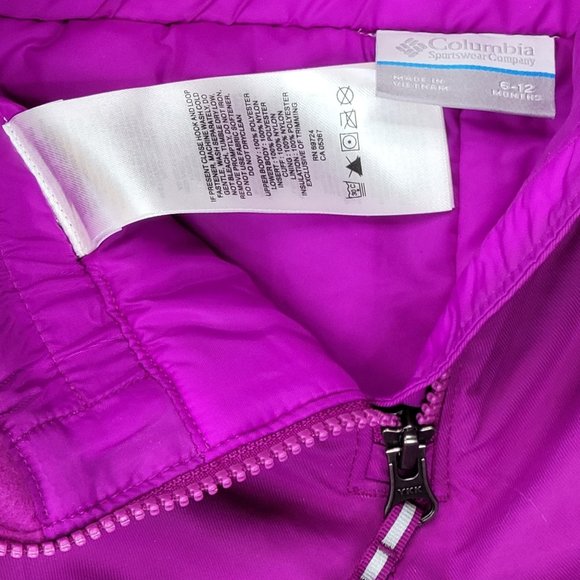 Columbia Buga Snow Pants and Jacket Set Youth Size 6 - 12 - Picture 7 of 16